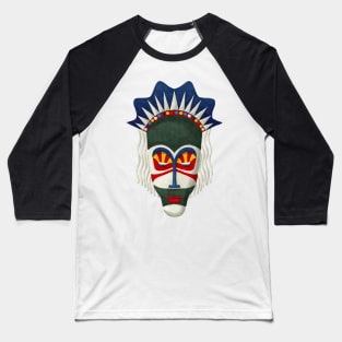 Watercolor tribal mask Baseball T-Shirt